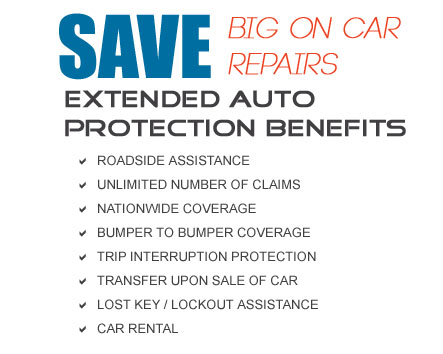 extended auto warranty cost